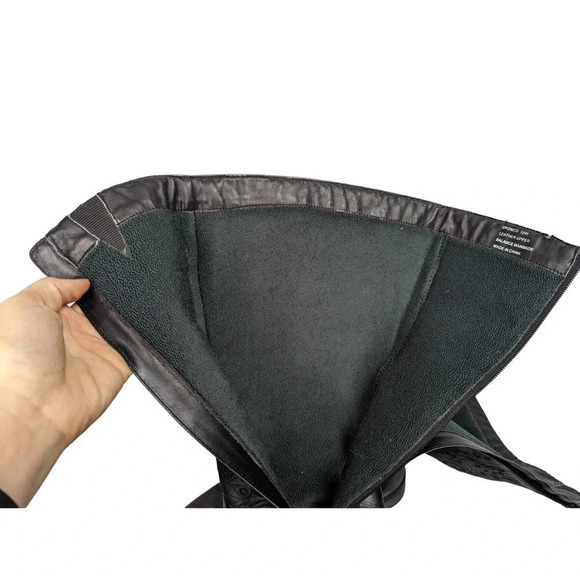 David Tate sz. 12W Bronco Floral Scroll Embossed Knee High Riding Boots Leather - Picture 12 of 14